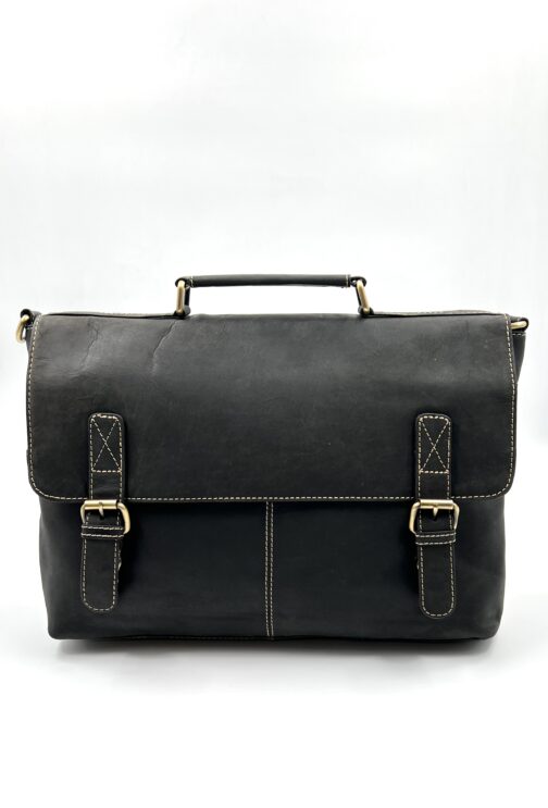 черна кожена чанта естествена телешка кожа хънтър чанта тея дизайн ледър габрово чанти онлайн