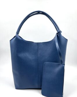 Дамска чанта тип торба от естествена кожа 018