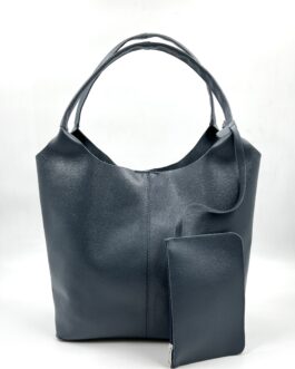 Дамска чанта тип торба от естествена кожа 020