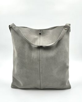 Дамска чанта от естествен велур 056