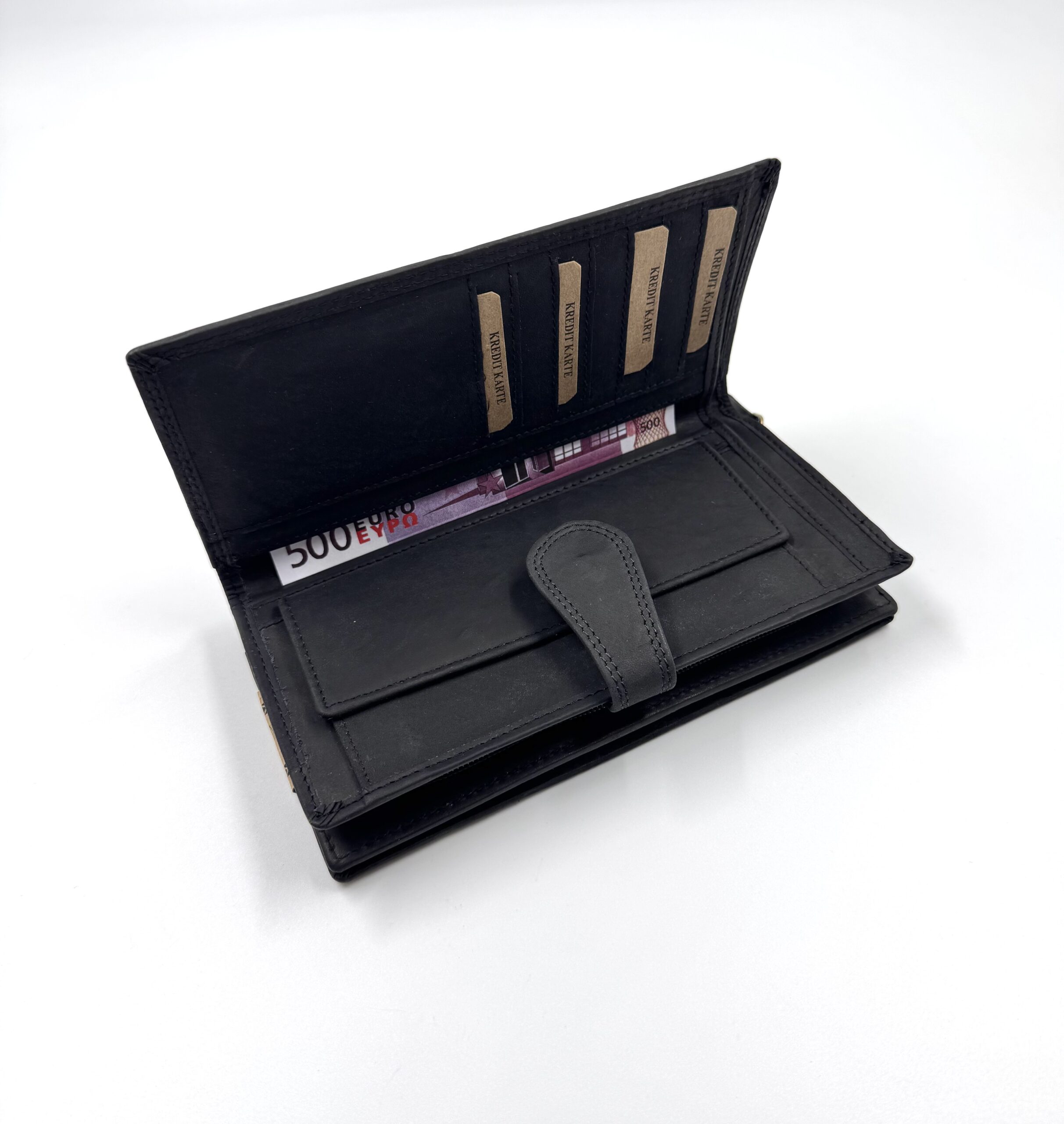 IMG_1473 портфейл от естествена кожа хънтър в черен цвят