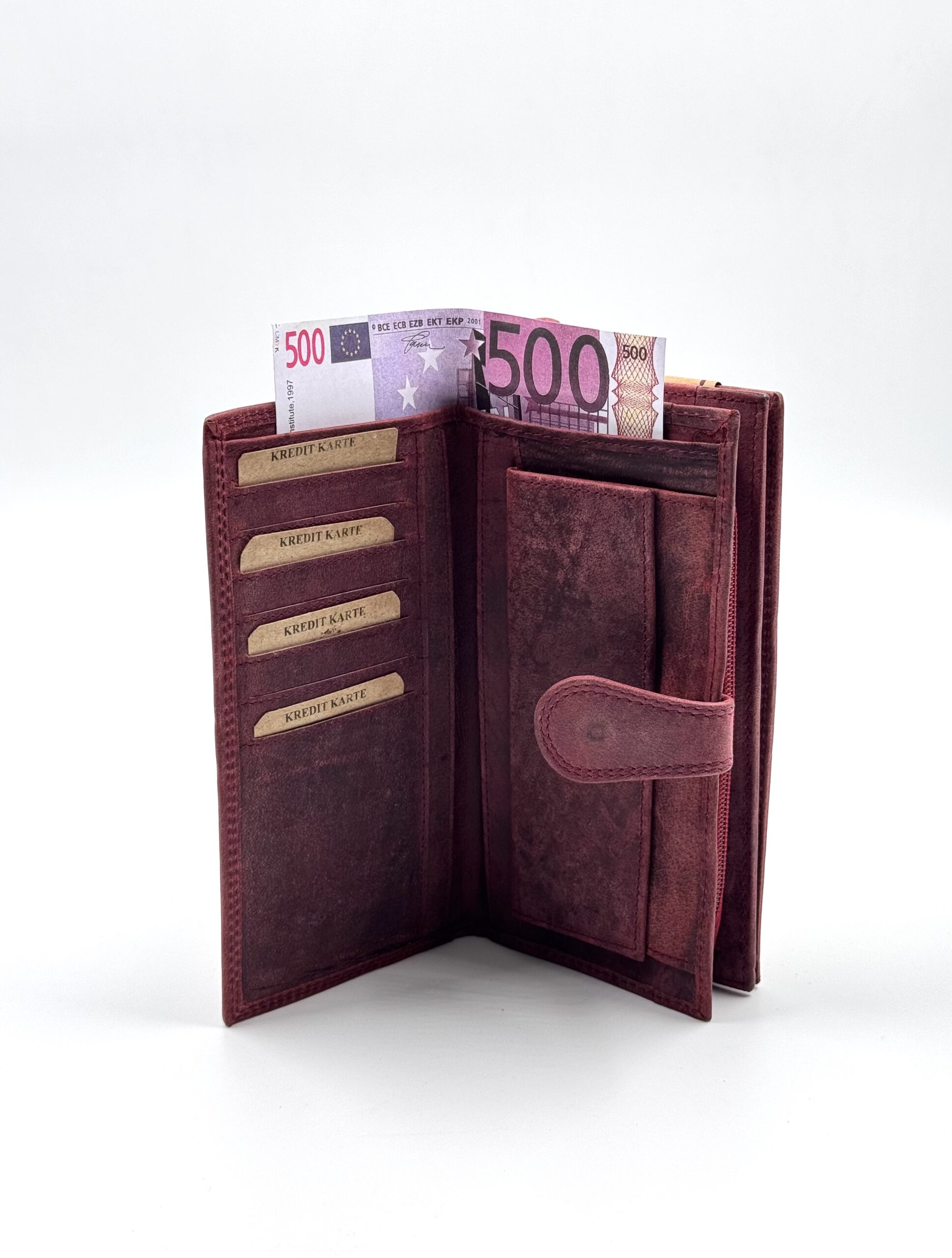 IMG_1484 голямо червено кожено портмоне естествена кожа