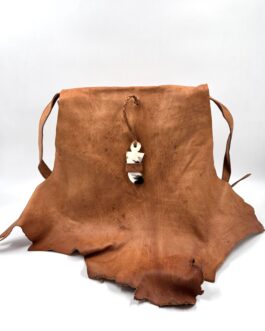 Мароканска чанта през рамо листо и рог натурал 0653-2