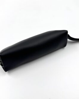 Калъф за очила от естествена кожа в черно