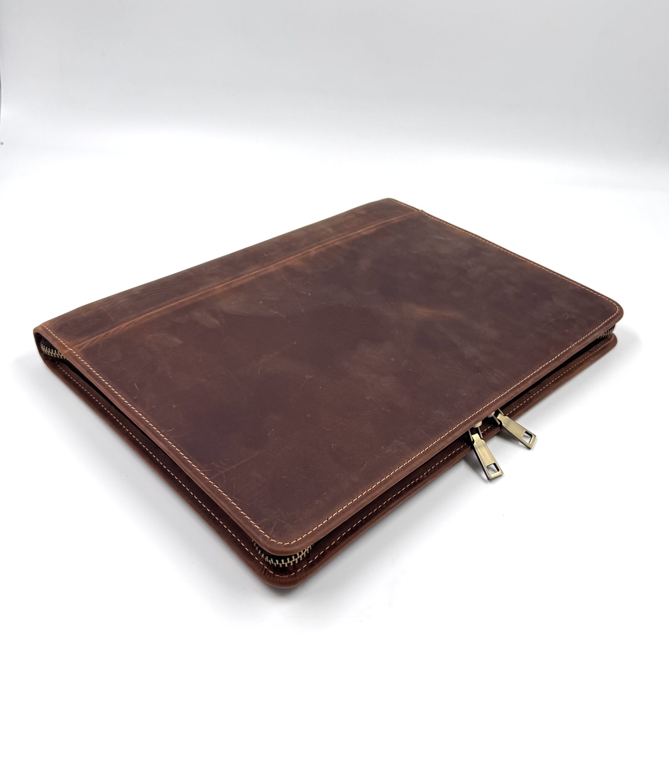 IMG_3886 Кожена кафява папка естествена кожа подарък за мъж